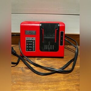 Red Craftsman V20 Lithium Ion Battery Charger CMCB104 Drill Saw Driver